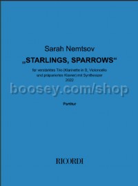 "Starlings, Sparrows" (Score)